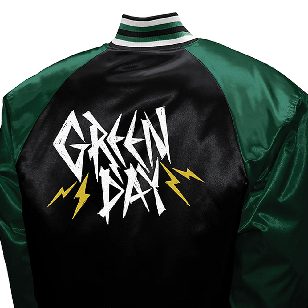 
                  
                    GREEN DAY グリーンデイ (2025年 2月 来日 ) - LOGO Satin Jacket / バックプリントあり / アウター / メンズ 【公式 / オフィシャル】
                  
                