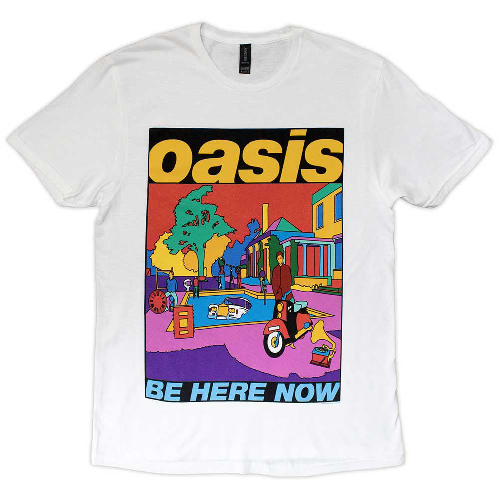 【予約商品】 OASIS オアシス (再結成ツアー2025 ) - Be Here Now Illustration / Tシャツ / メンズ 【公式 / オフィシャル】