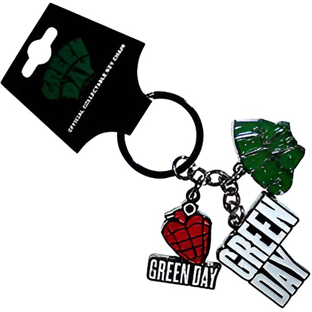 
                  
                    GREEN DAY グリーンデイ (2月 来日 記念 ) - Logo Charms / キーホルダー
                  
                