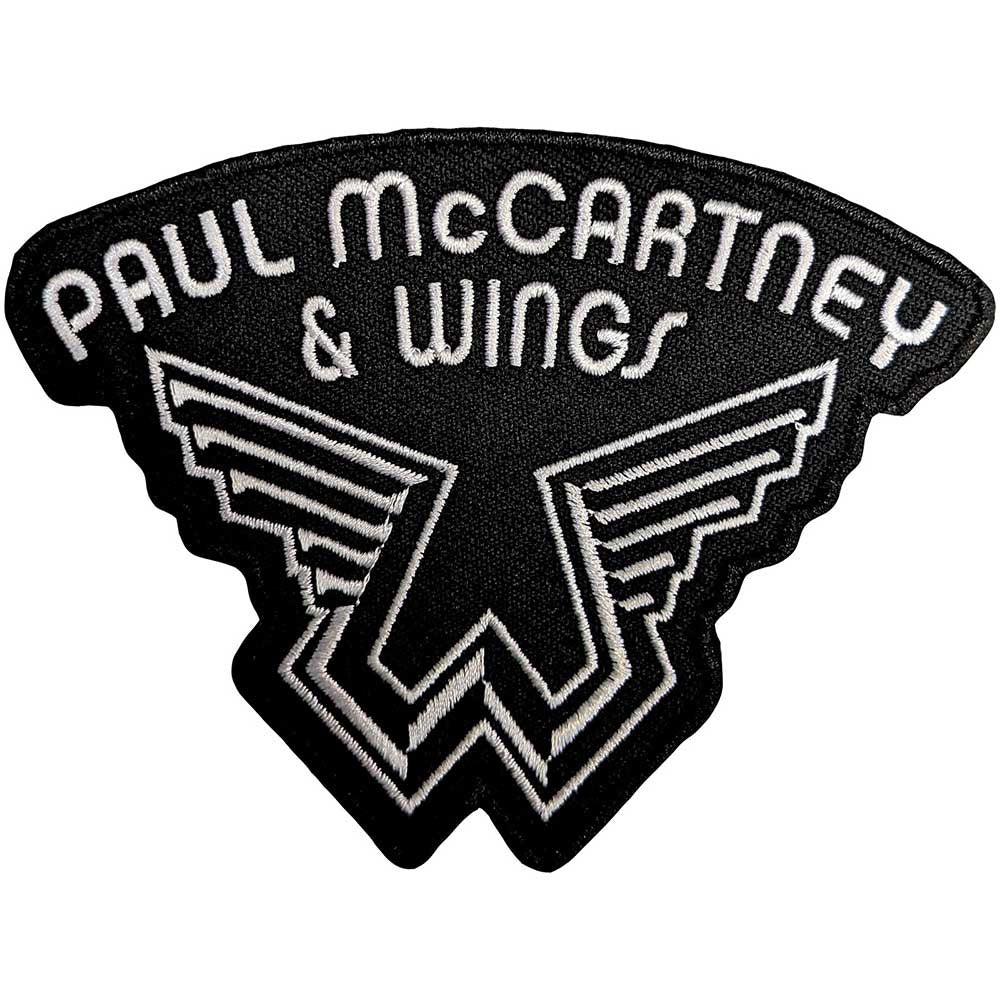 PAUL MCCARTNEY ポールマッカートニー - Wings Logo / ワッペン 【公式 / オフィシャル】