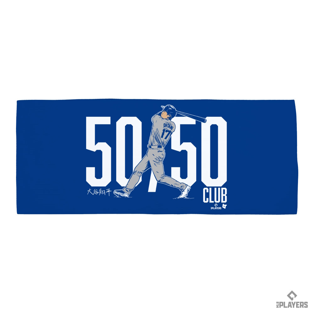 【予約商品】 SHOHEI OHTANI 大谷翔平 - 50-50 CLUB / 限定 フェイスタオル / タオル 【公式 / オフィシャル】