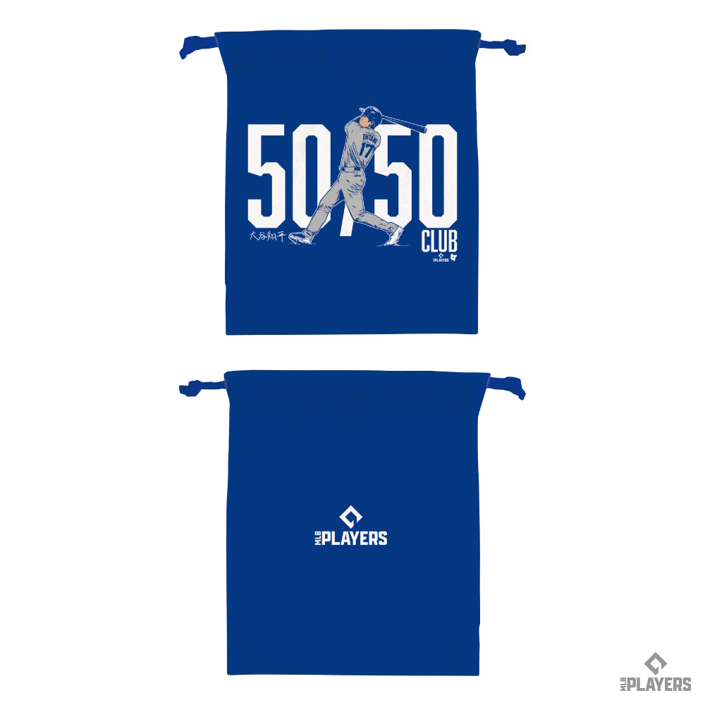 
                  
                    【予約商品】 SHOHEI OHTANI 大谷翔平 - 50-50 CLUB / 限定 巾着 / ポーチ 【公式 / オフィシャル】
                  
                