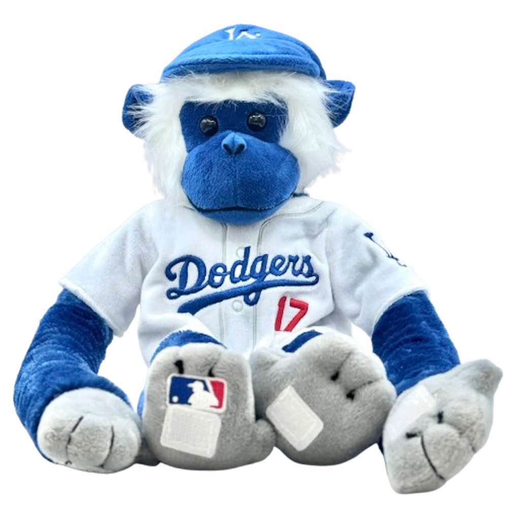 SHOHEI OHTANI 大谷翔平 - MLB公式 LOS ANGELES DODGERS 27INCH JERSEY MONKEY / HOME JERSEY / 限定 / フィギュア・人形 【公式 / オフィシャル】