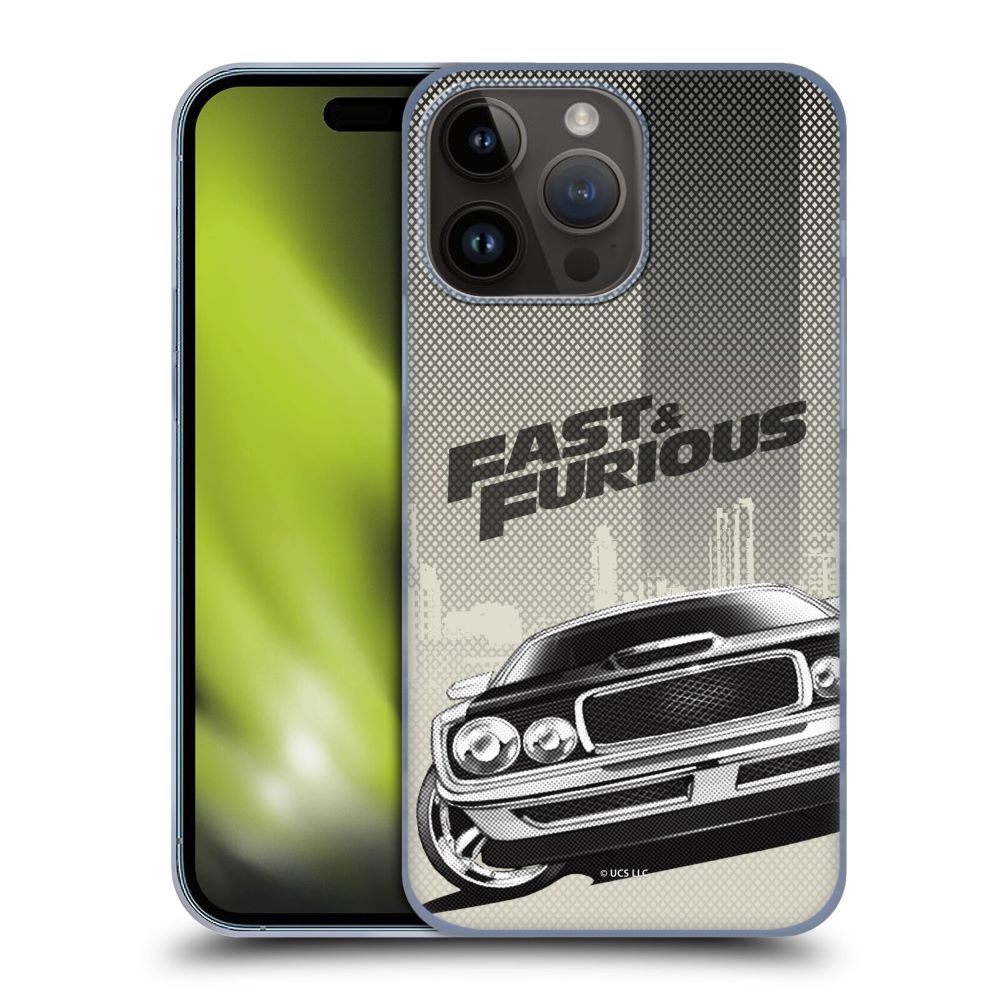 FAST & FURIOUS - Logo Art / Halftone Car ハード case