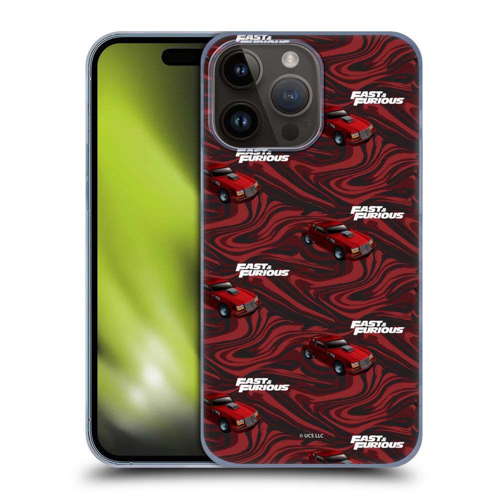 FAST & FURIOUS ワイルド・スピード - Car Pattern / Red ハード case / Apple iPhoneケース 【公式 / オフィシャル】