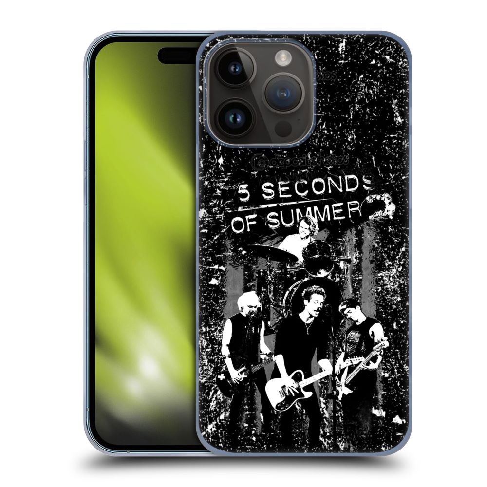 5 SECONDS OF SUMMER - Group Photo Montage / Live Gray ハード case