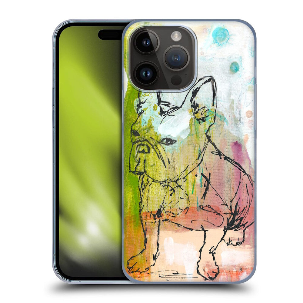 WYANNE - French Bulldog Sketch ハード case