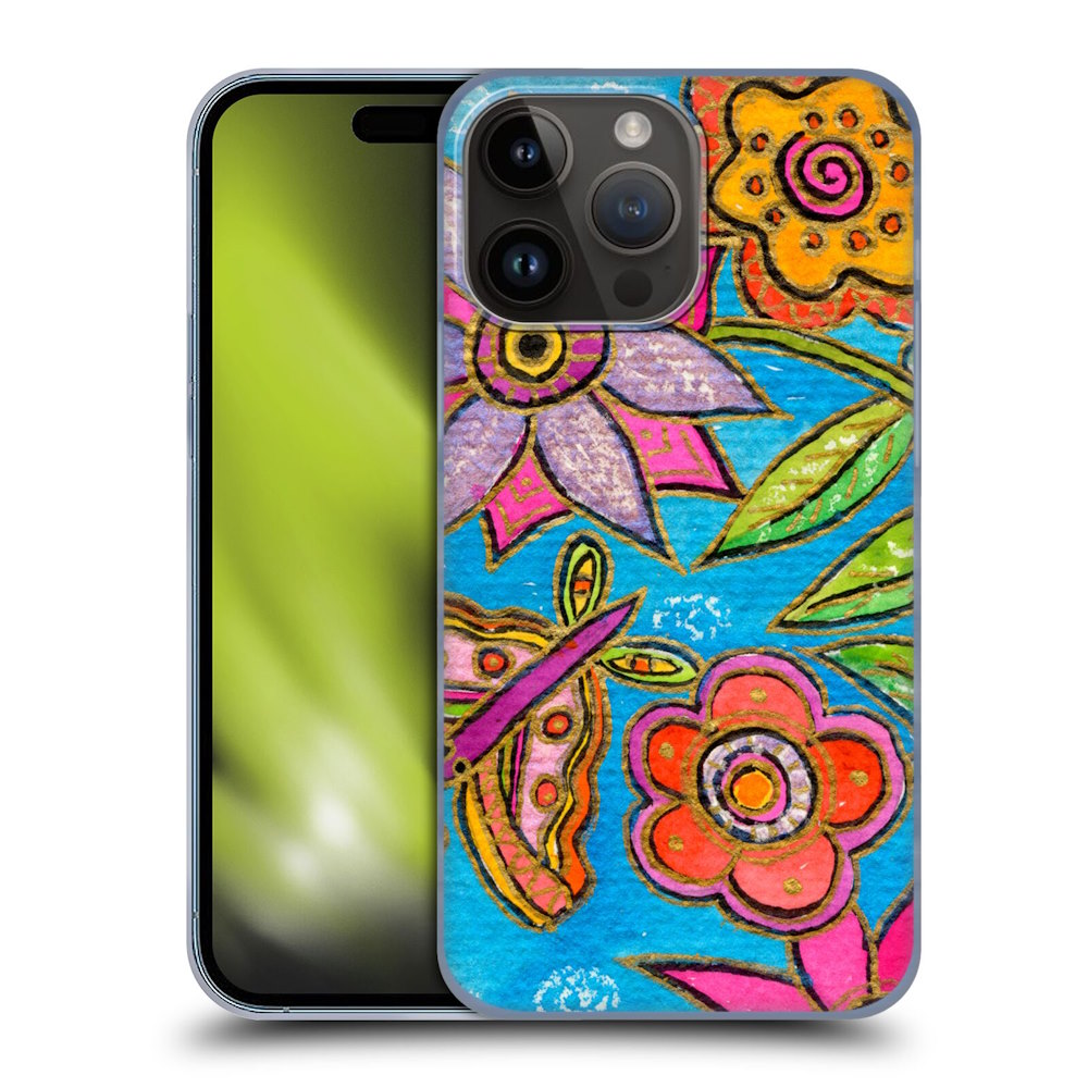 WYANNE  - Funky Flowers And Butterfly ハード case