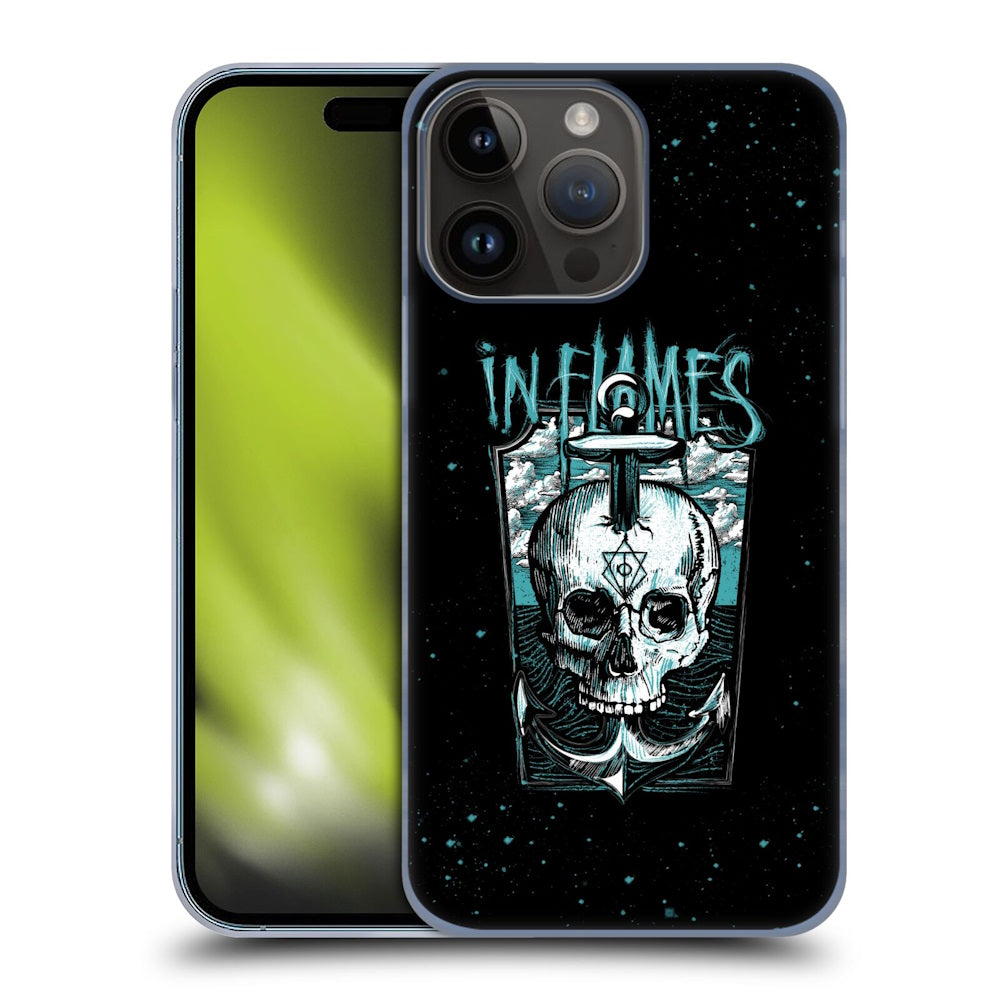 IN FLAMES - Anchor Skull ハード case