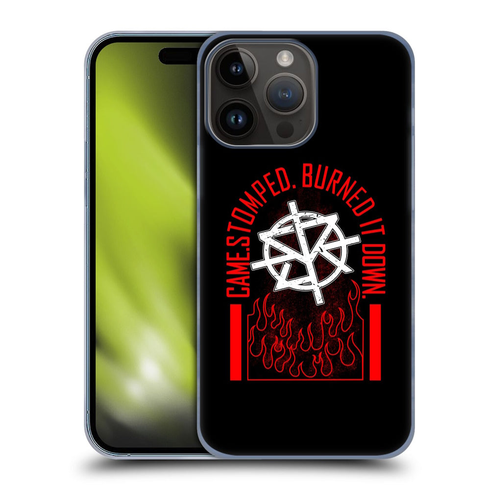 WWE ダブルダブルイー - Superstars 8 Seth Rollins Burned It Down ハード case / Apple iPhoneケース 【公式 / オフィシャル】