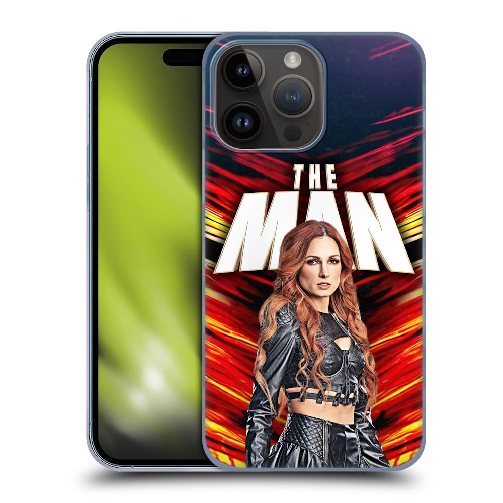 WWE ダブルダブルイー - Becky Lynch The Man ハード case / Apple iPhoneケース 【公式 / オフィシャル】