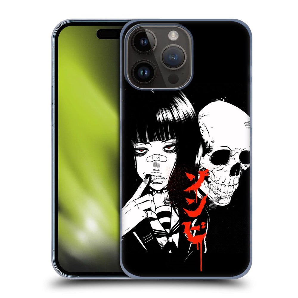 ZOMBIE MAKEOUT CLUB - Girl And Skull ハード case