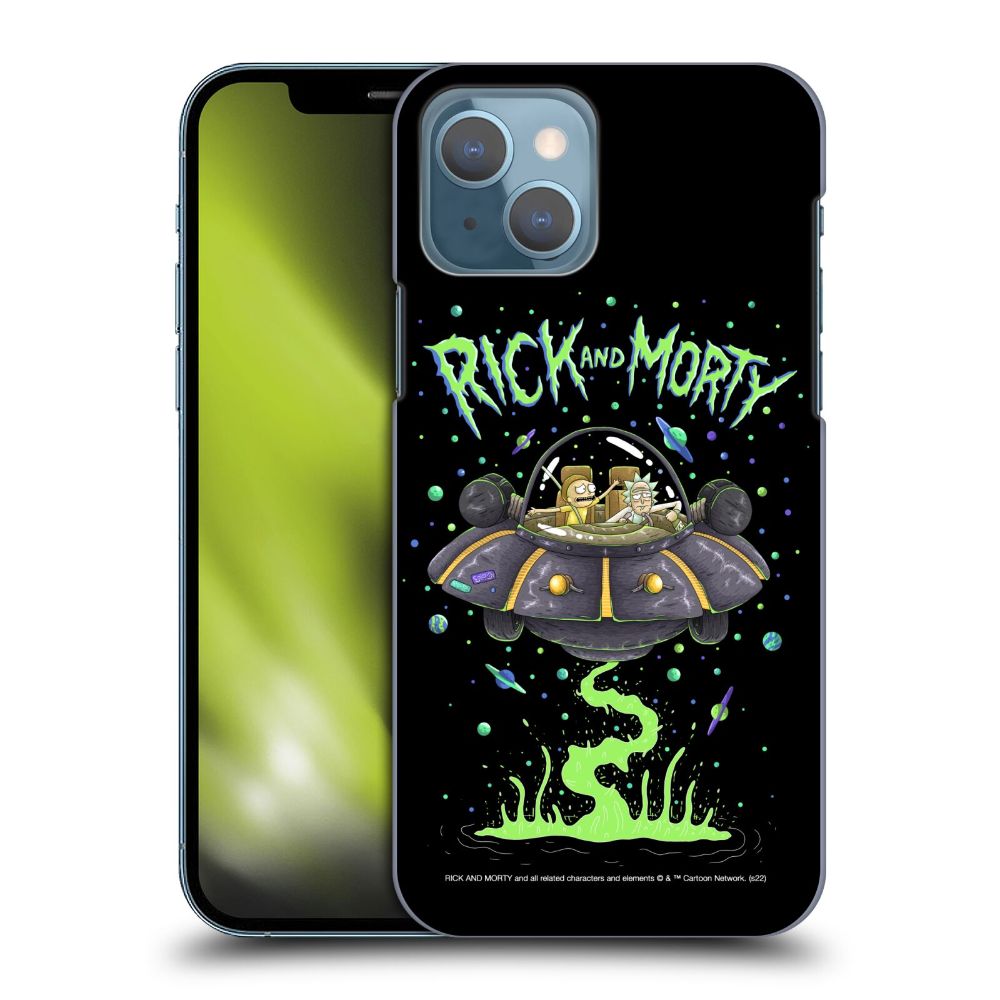 RICK AND MORTY リックアンドモーティ - Season 1 & 2 Graphics / The Space Cruiser ハード case / Apple iPhoneケース 【公式 / オフィシャル】