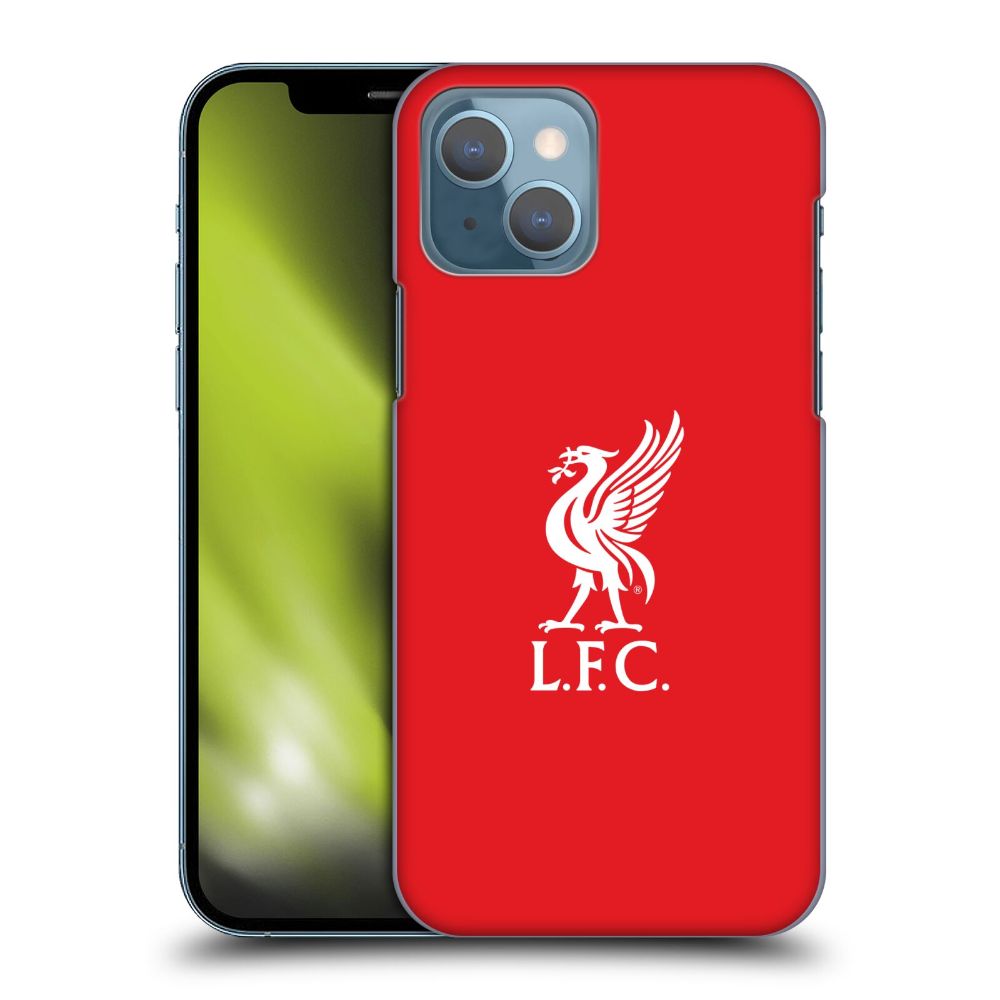 LIVERPOOL FC - White Logo In Red ハード case