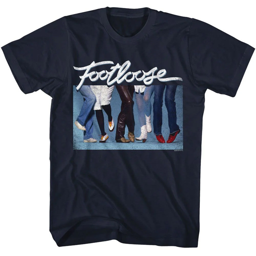 【予約商品】 FOOTLOOSE フットルース (公開40周年記念 ) - LEGS AND FEET / Tシャツ / メンズ 【公式 / オフィシャル】