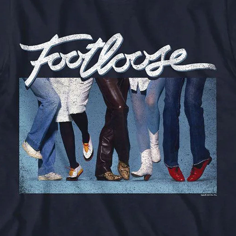 【予約商品】 FOOTLOOSE フットルース (公開40周年記念 ) - LEGS AND FEET / Tシャツ / メンズ 【公式 / オフィシャル】