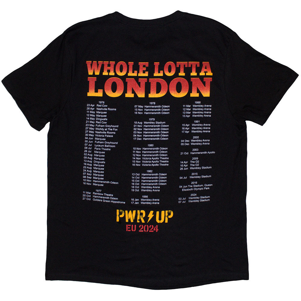 
                  
                    AC/DC エーシーディーシー - Whole Lotta London PWR-UP EU Tour '24 / バックプリントあり / Tシャツ / メンズ
                  
                