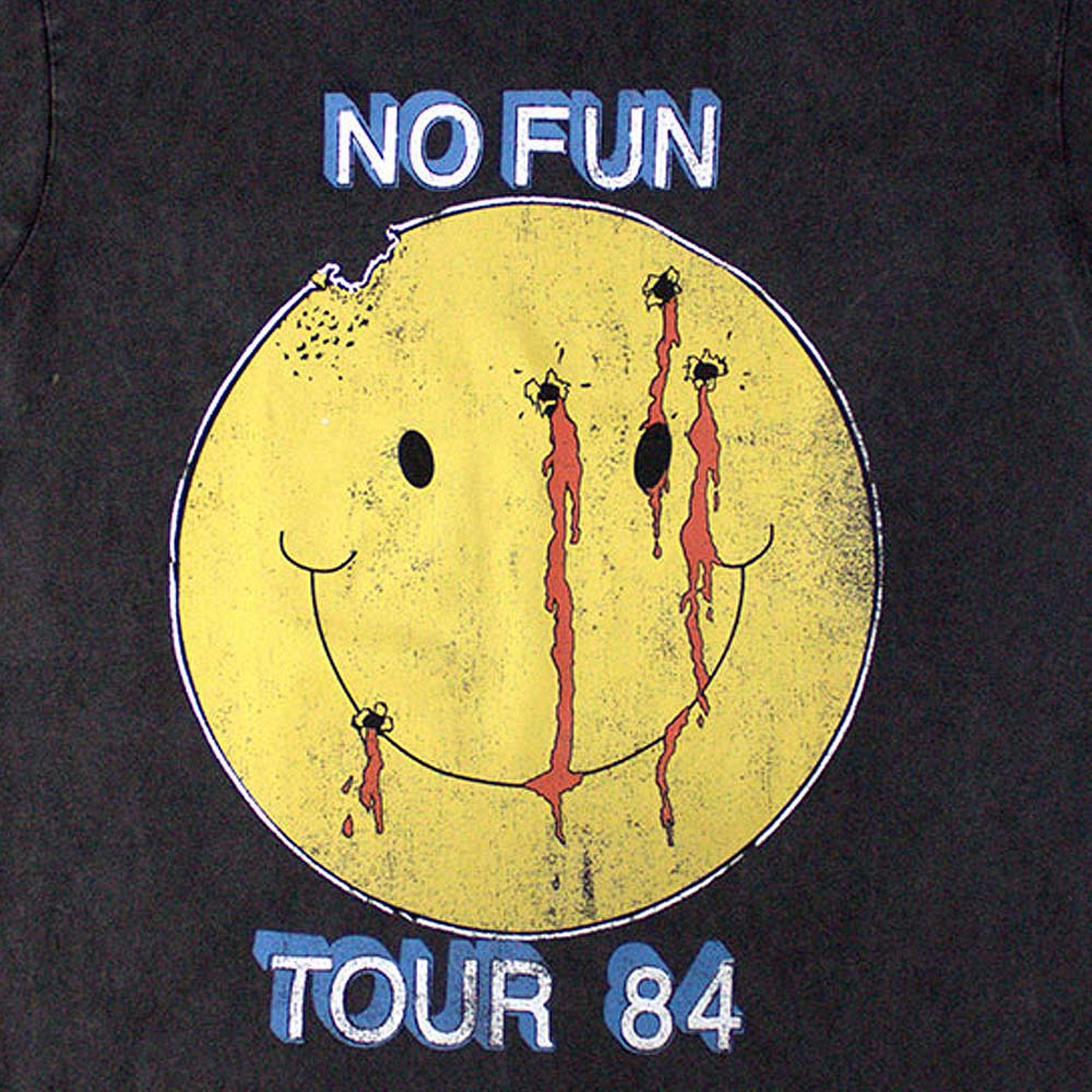 
                  
                    MOTLEY CRUE モトリークルー - No Fun Tour '84 / バックプリントあり / Stone Wash / Tシャツ / メンズ
                  
                