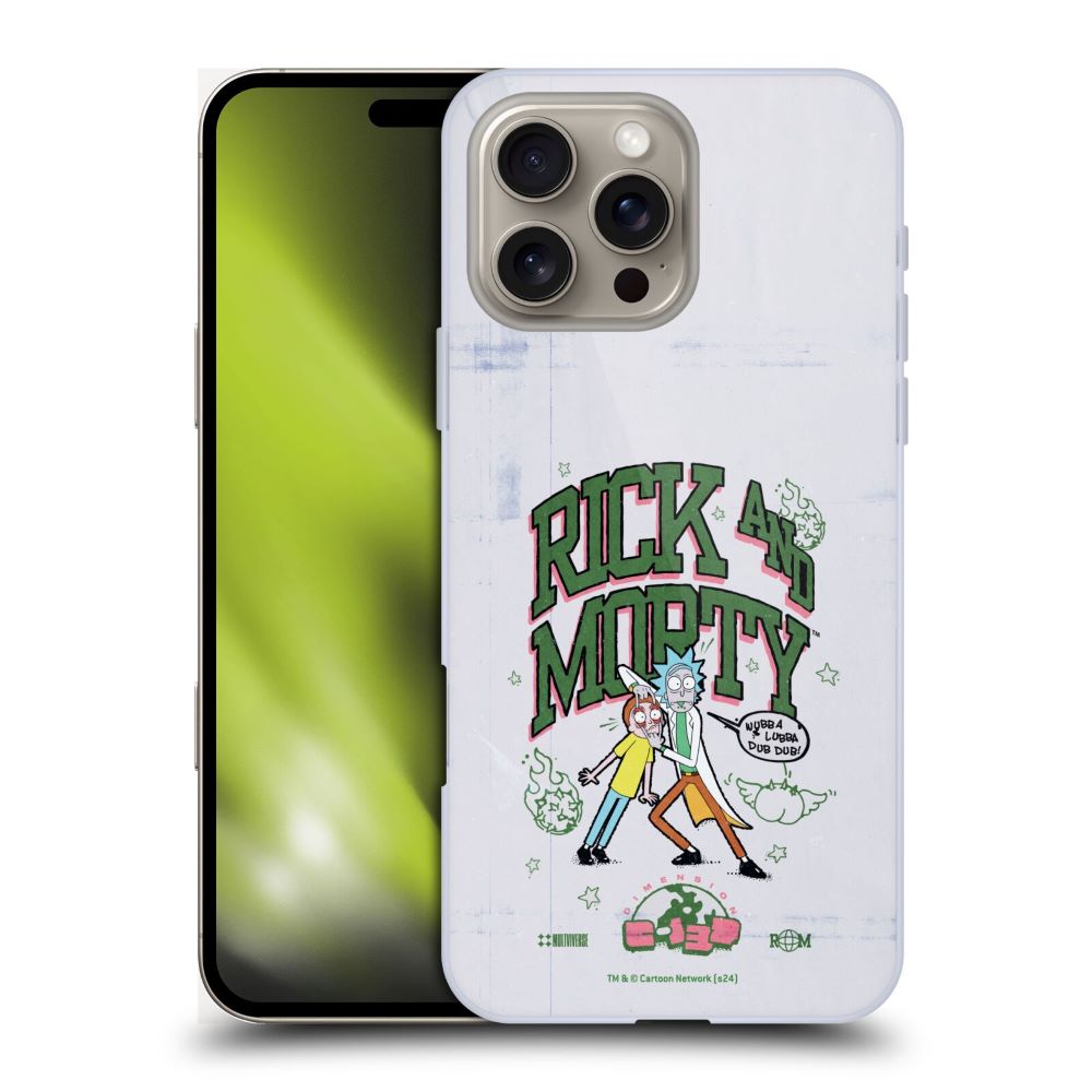 RICK AND MORTY - Duo Graphics / Wubb A Lubba Dub Dub ハード case