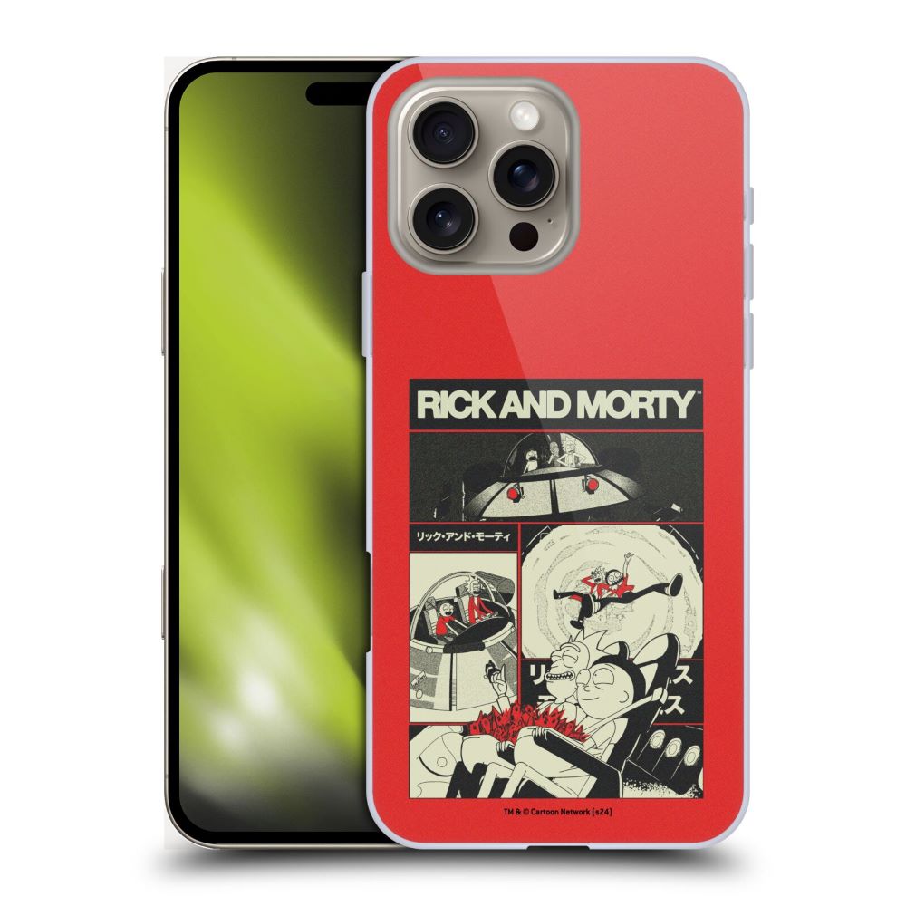 RICK AND MORTY - Duo Graphics / The Space Cruiser Collage ハード case