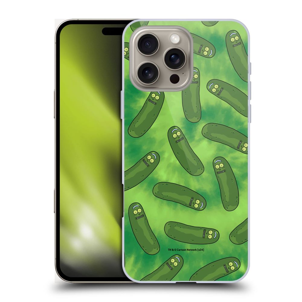 RICK AND MORTY - Season 3 Graphics / Pickle Rick Pattern ハード case