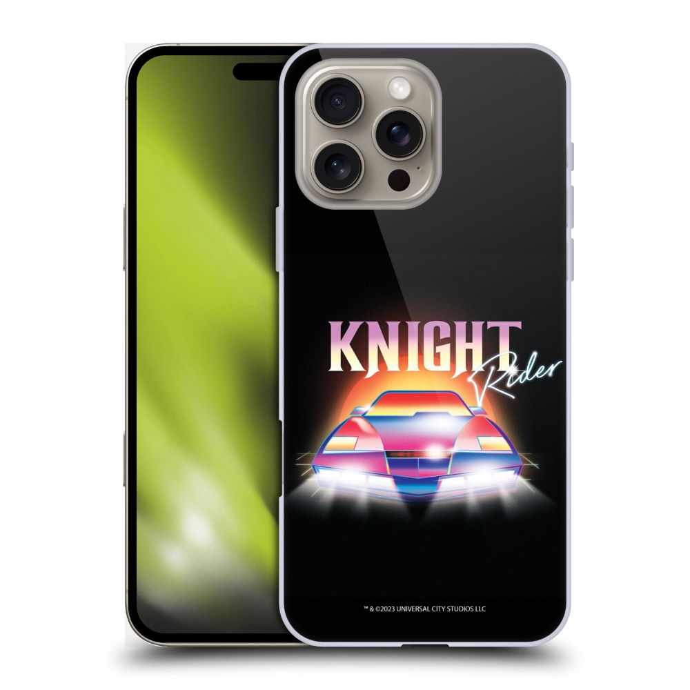 KNIGHT RIDER - Graphics / Kitt 80's Neon ハード case