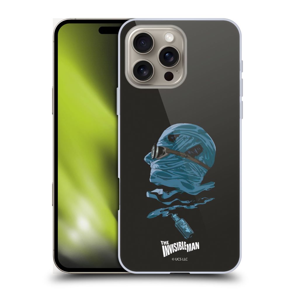 UNIVERSAL MONSTERS ユニバーサルモンスターズ - The Invisible Man / Blue ハード case / Apple iPhoneケース 【公式 / オフィシャル】