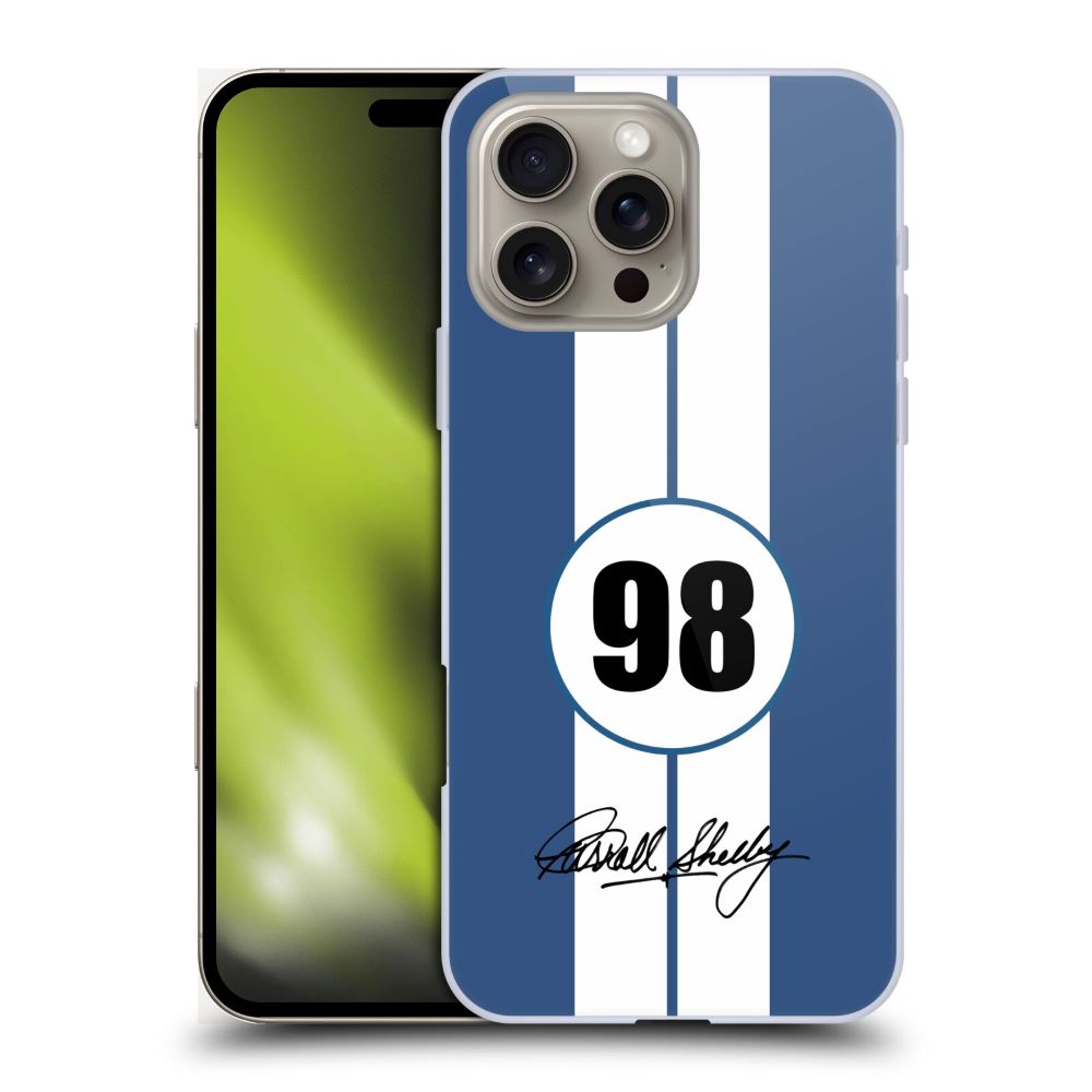 SHELBY シェルビー - Car Graphics / 1965 427 S/C Blue ハード case / Apple iPhoneケース 【公式 / オフィシャル】