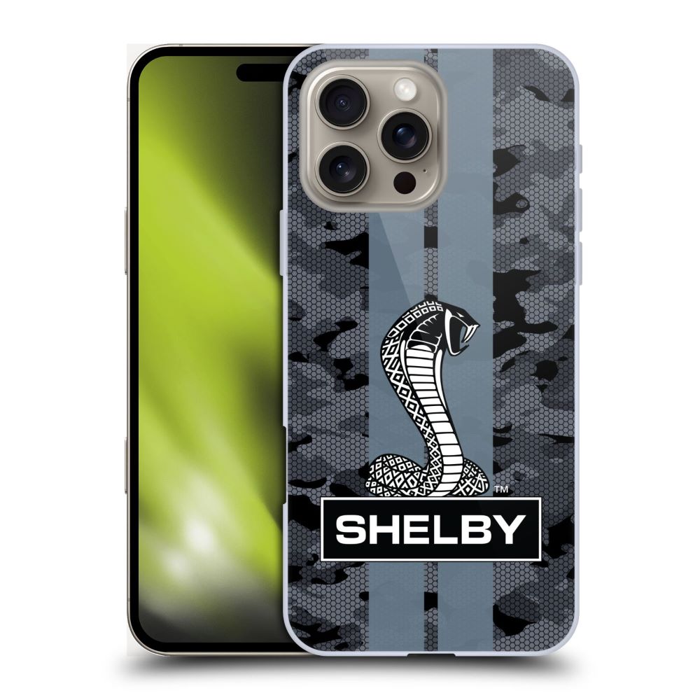 SHELBY - Logos / Camouflage ハード case