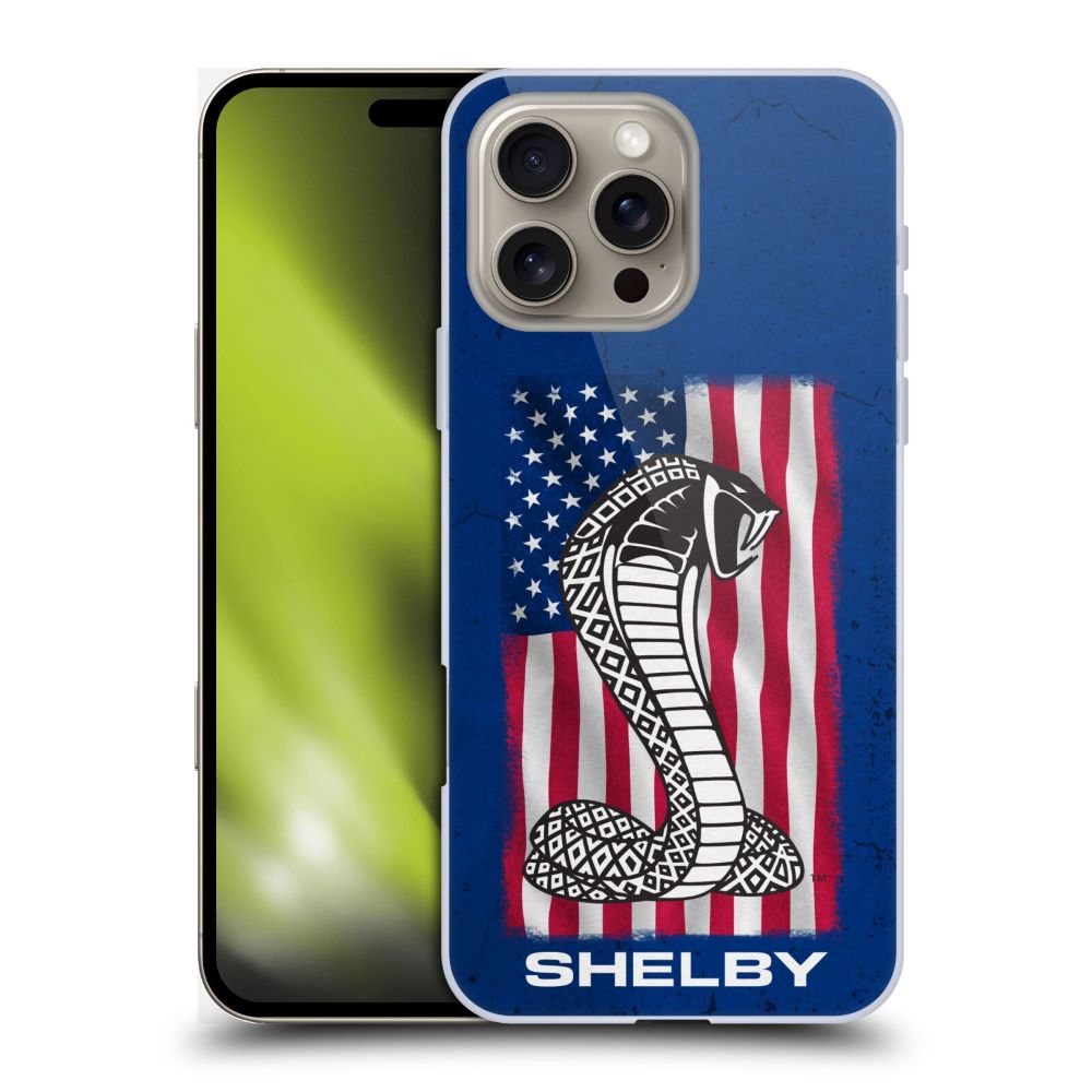 SHELBY - Logos / American Flag ハード case