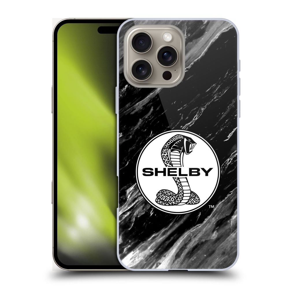 SHELBY - Logos / Distressed Black ハード case