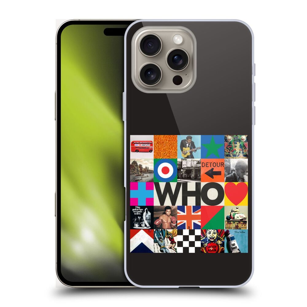 THE WHO ザ・フー (結成 60周年 ) - 2019 Album / Collage ハード case / Apple iPhoneケース 【公式 / オフィシャル】