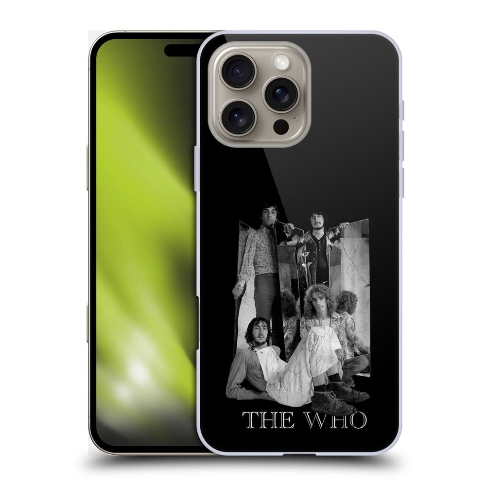 THE WHO ザ・フー (結成 60周年 ) - Band Art / Mirror Mono Distress ハード case / Apple iPhoneケース 【公式 / オフィシャル】