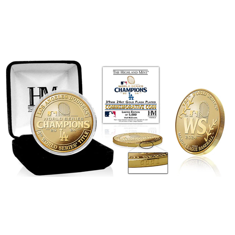 LOS ANGELES DODGERS（MLB） - 2024 World Series Champions Gold Coin / 世界限定5000枚