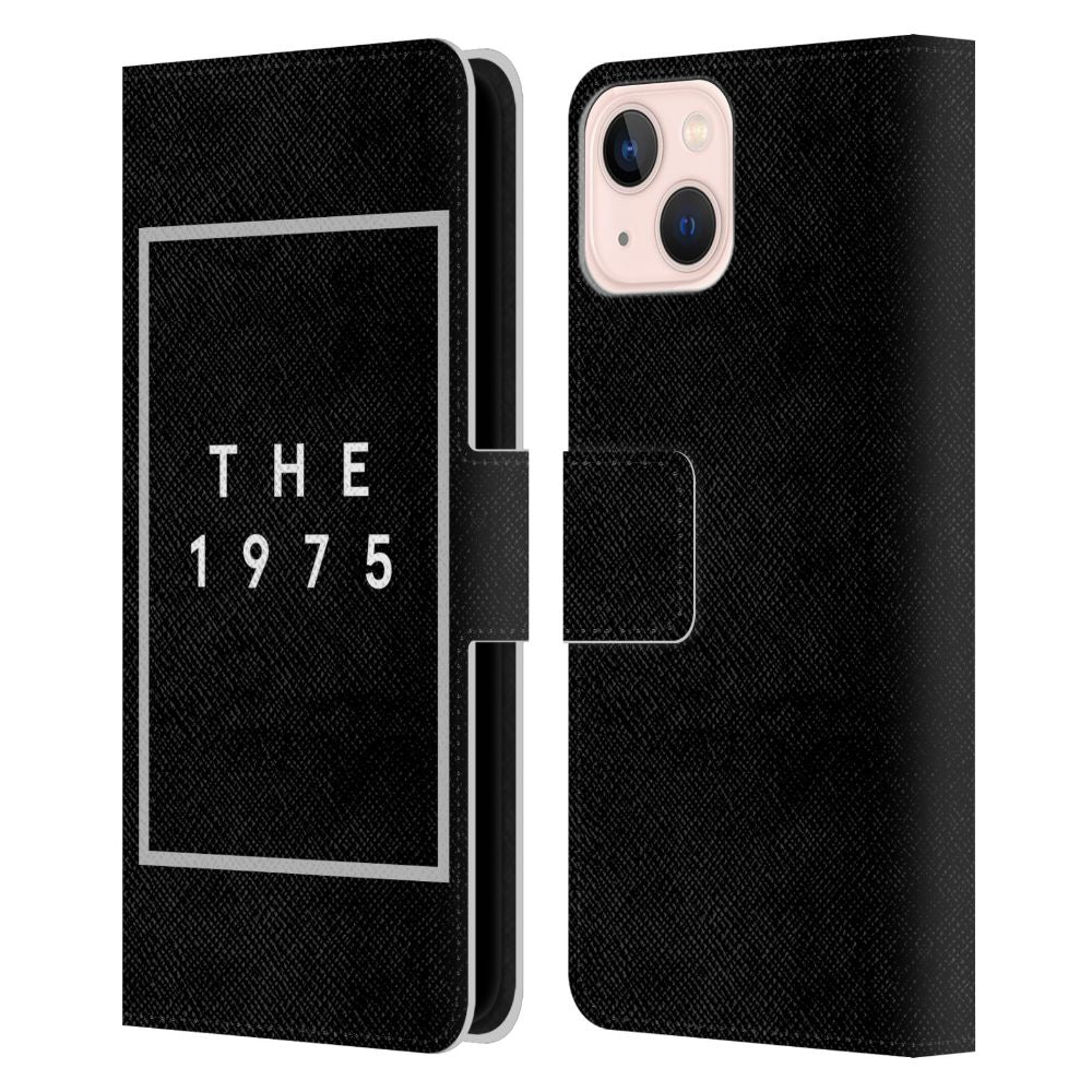 THE 1975 - Logo Black レザー手帳型 / Apple iPhoneケース 【公式 / オフィシャル】