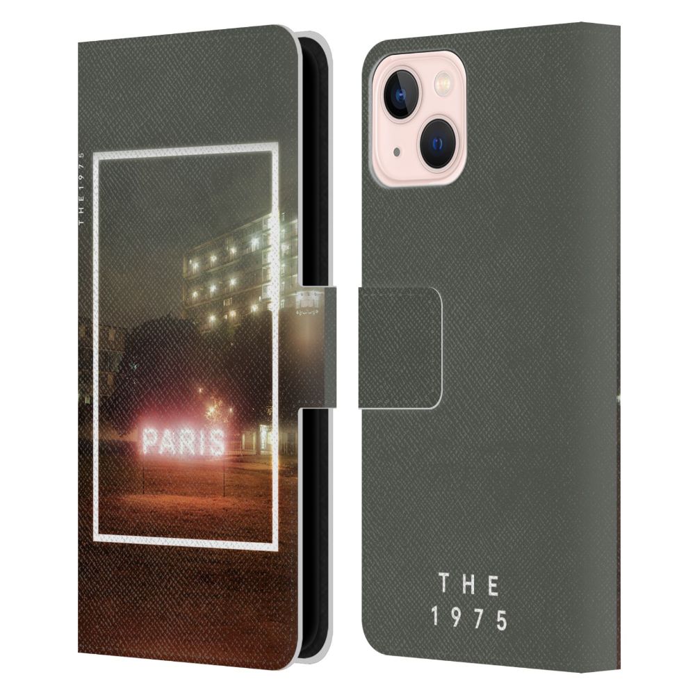 THE 1975 - Paris レザー手帳型 / Apple iPhoneケース 【公式 / オフィシャル】