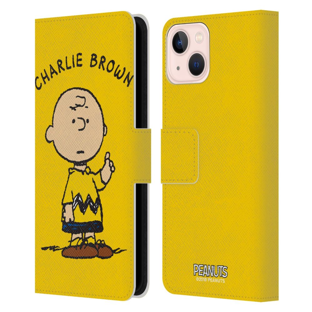 PEANUTS スヌーピー - Characters / Charlie Brown レザー手帳型 / Apple iPhoneケース 【公式 / オフィシャル】