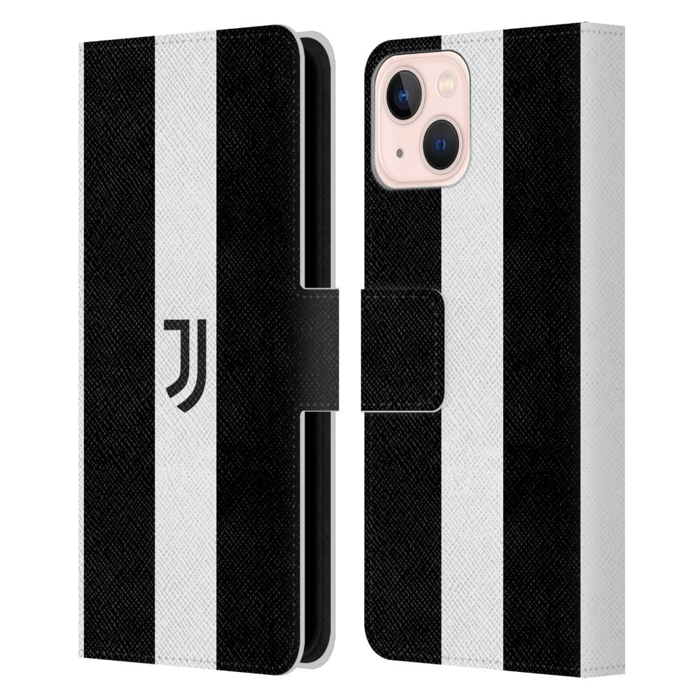 JUVENTUS FC ユヴェントスFC - Bold White Stripe レザー手帳型 / Apple iPhoneケース 【公式 / オフィシャル】