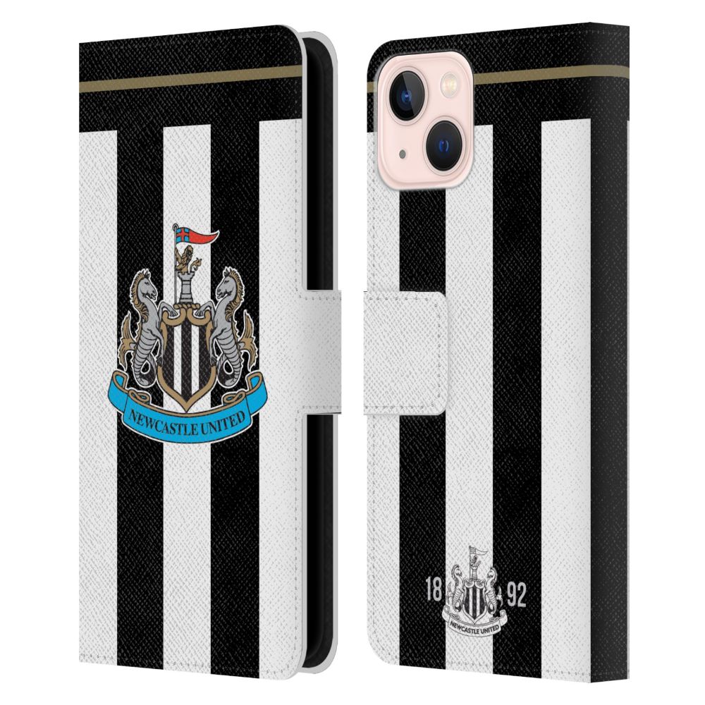 NEWCASTLE UNITED FC ニューカッスルユナイテッドFC - Home レザー手帳型 / Apple iPhoneケース 【公式 / オフィシャル】