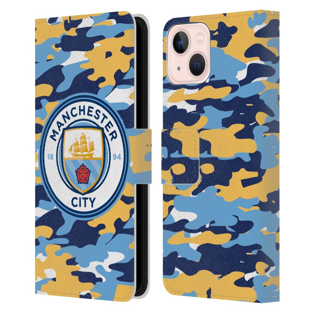 MANCHESTER CITY FC マンチェスターシティFC - Club レザー手帳型 / Apple iPhoneケース 【公式 / オフィシャル】