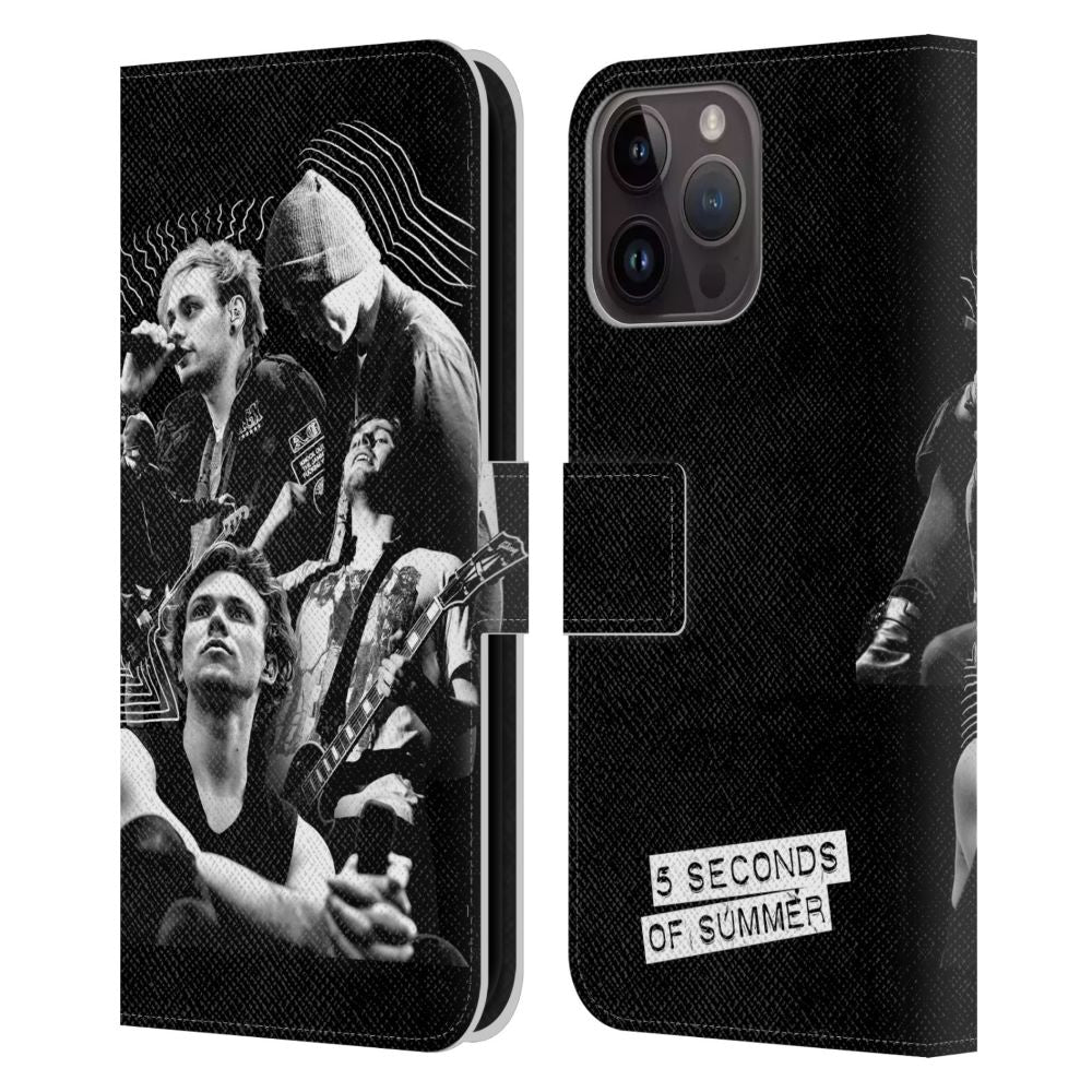 5 SECONDS OF SUMMER ファイヴセカンズオブサマー - Posters / Punkzine 2 レザー手帳型 / Apple iPhoneケース 【公式 / オフィシャル】