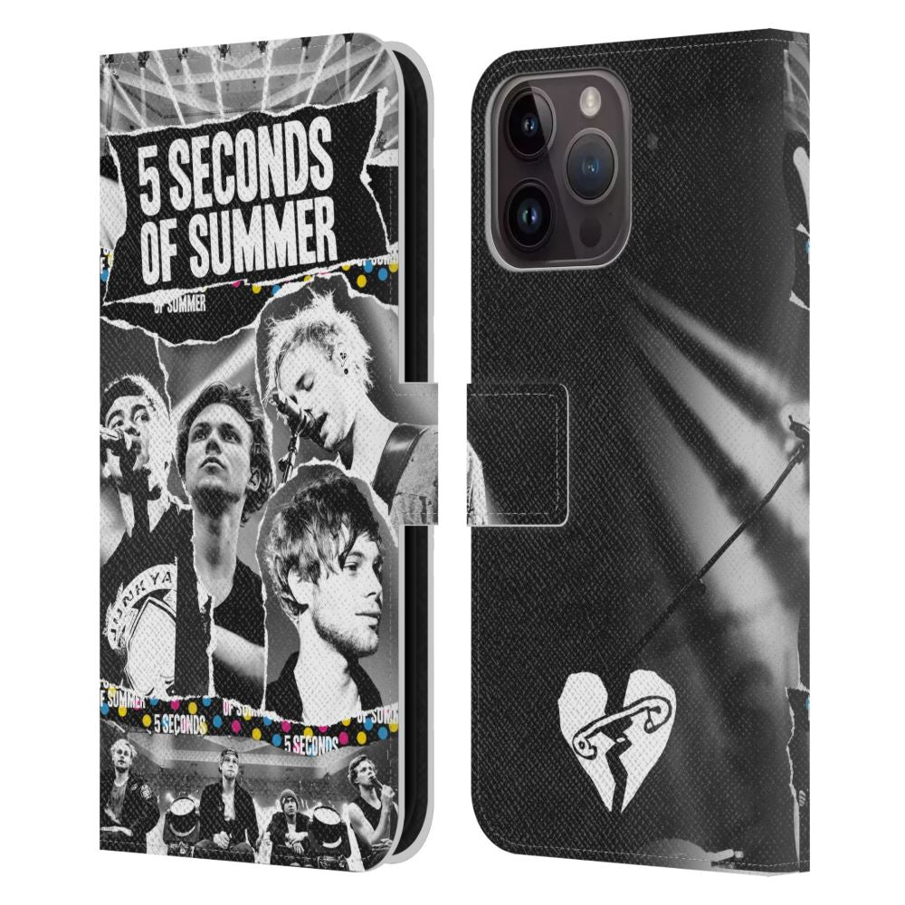 5 SECONDS OF SUMMER - Posters / Torn Papers 1 レザー手帳型