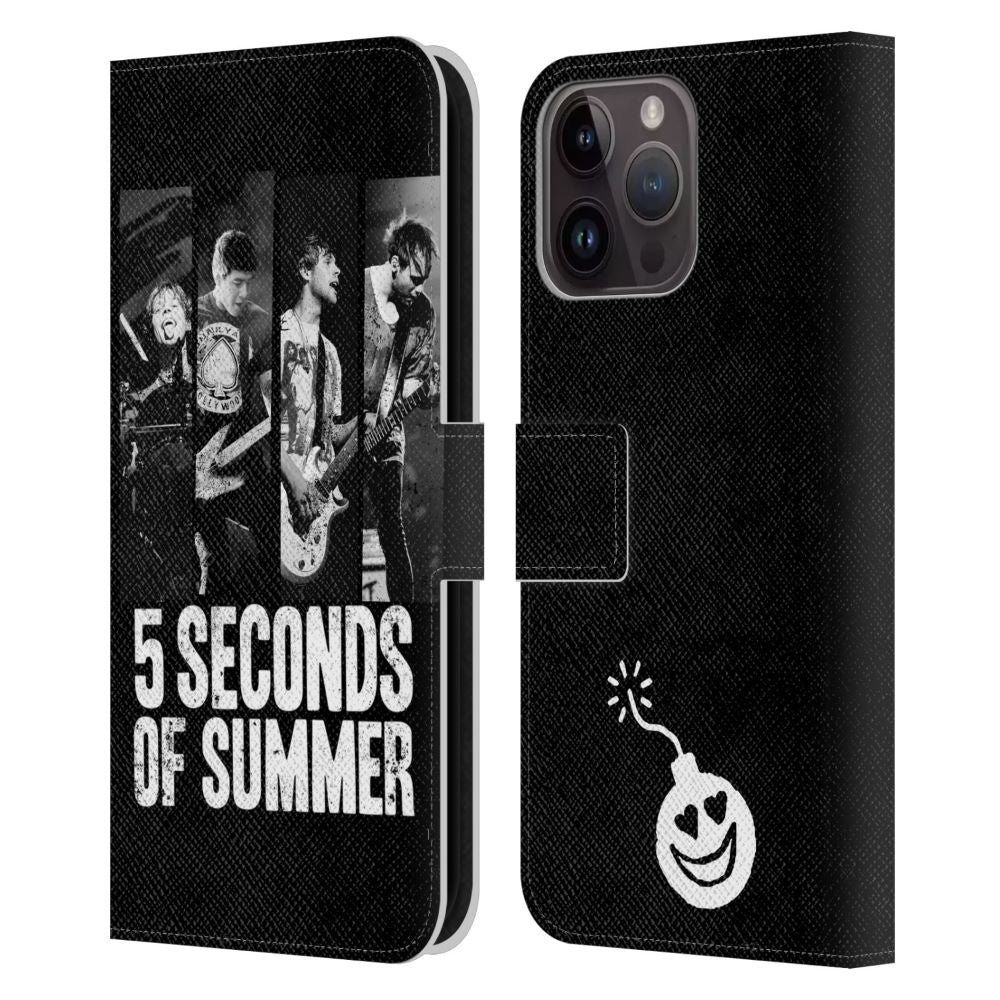 5 SECONDS OF SUMMER ファイヴセカンズオブサマー - Posters / Strips レザー手帳型 / Apple iPhoneケース 【公式 / オフィシャル】