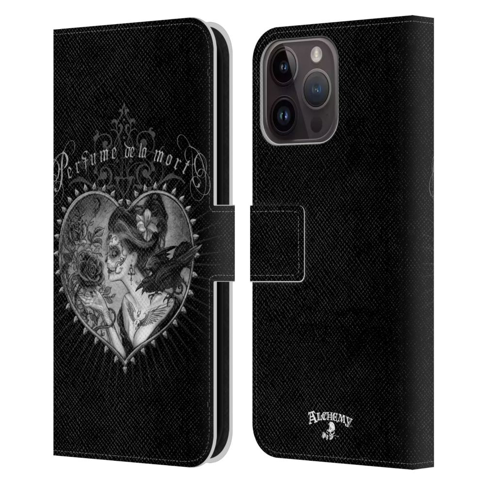 ALCHEMY GOTHIC - Woman / Perfume De La Mort レザー手帳型