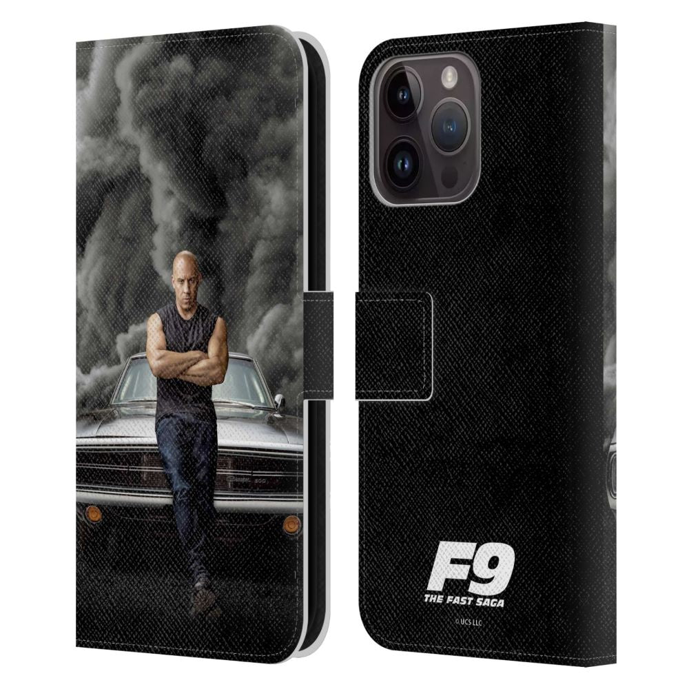 FAST & FURIOUS ワイルド・スピード - Key Art / F9 The Fast Saga Dom レザー手帳型 / Apple iPhoneケース 【公式 / オフィシャル】