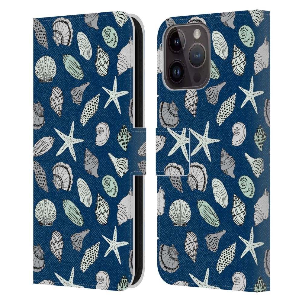 ANDREA LAUREN DESIGN -Sea Animals / Shells レザー手帳型