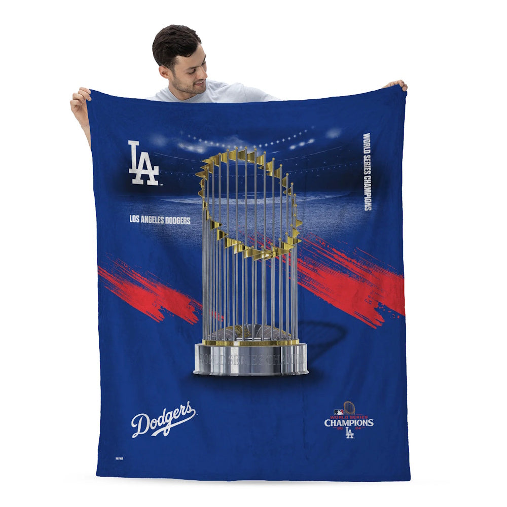 
                  
                    【予約商品】 LOS ANGELES DODGERS（MLB） ロサンゼルスドジャース - 2024 MLB World Series Champs Champs Silk Touch Throw Blanket 50X60 Inches / 寝具
                  
                