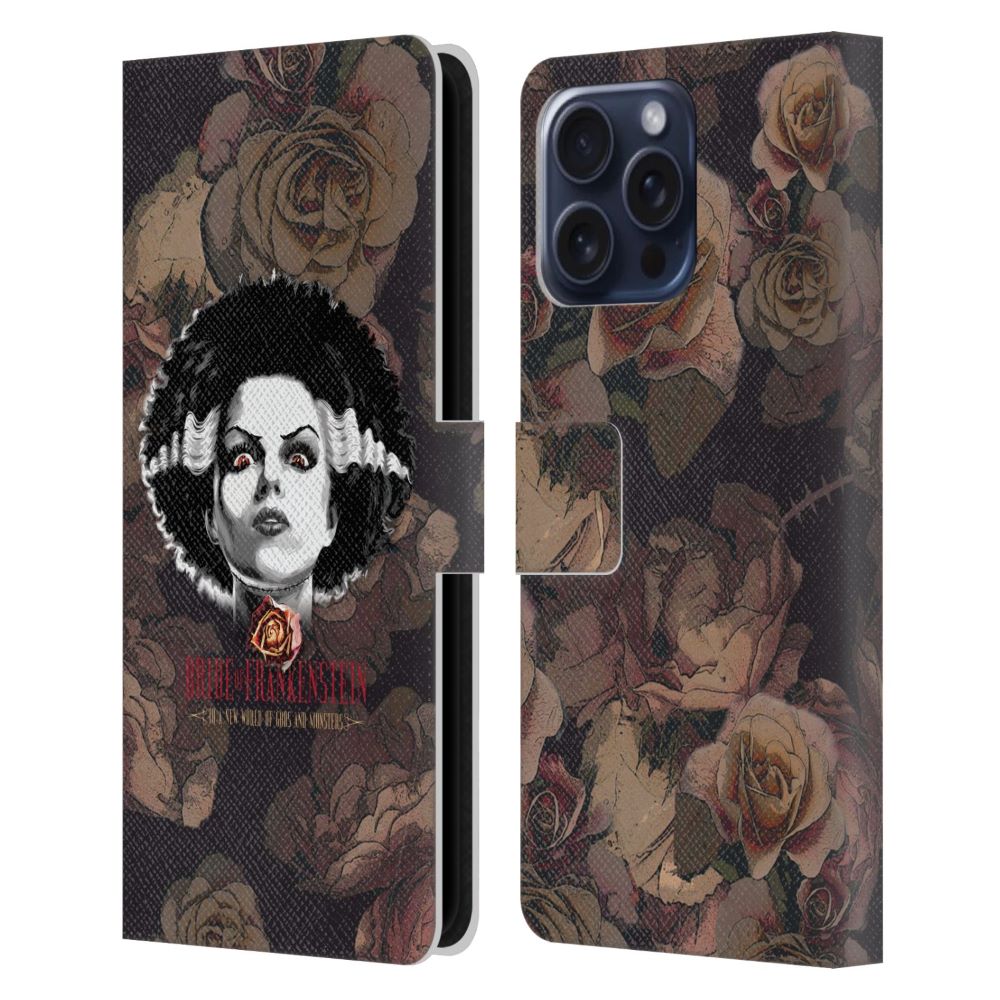 UNIVERSAL MONSTERS ブレックファスト・クラブ - The Bride Of Frankenstein / World Of Gods And Monsters レザー手帳型 / Apple iPhoneケース 【公式 / オフィシャル】