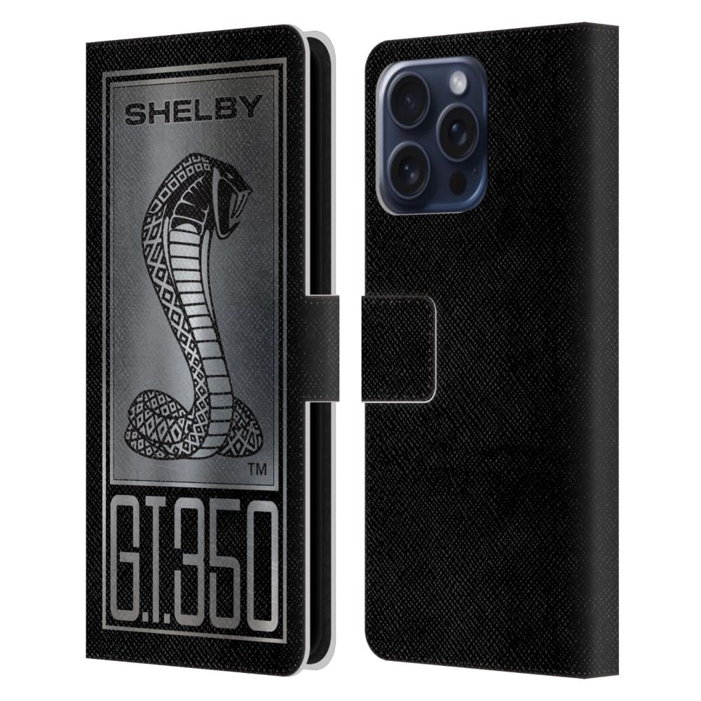 SHELBY シェルビー - Car Graphics / GT350 レザー手帳型 / Apple iPhoneケース 【公式 / オフィシャル】