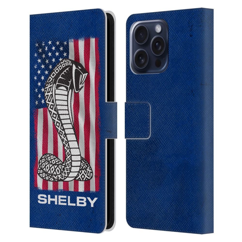 SHELBY シェルビー - Logos / American Flag レザー手帳型 / Apple iPhoneケース 【公式 / オフィシャル】